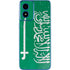Saudi Arabia Flag Distressed Moto G Play 4G (2024) Skin