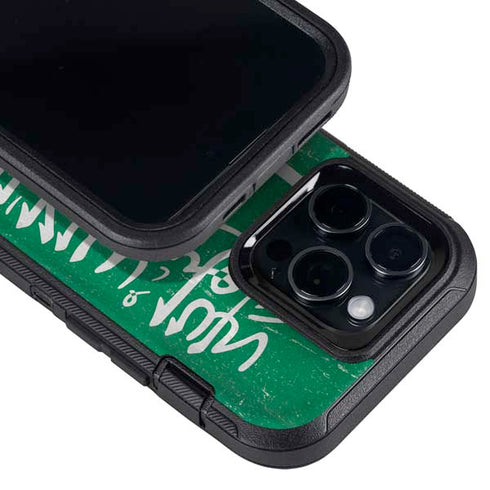 Saudi Arabia Flag Distressed Otterbox Defender iPhone Skin