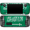 Saudi Arabia Flag Distressed Steam Deck Handheld Gaming Computer OLED Skin