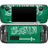 Saudi Arabia Flag Distressed Steam Deck Handheld Gaming Computer Skin