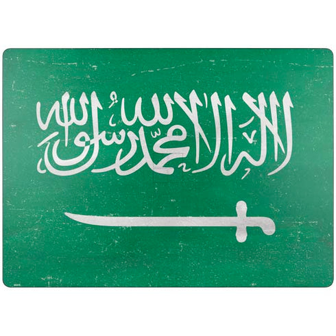 Saudi Arabia Flag Distressed Surface Laptop 7 15in Skin