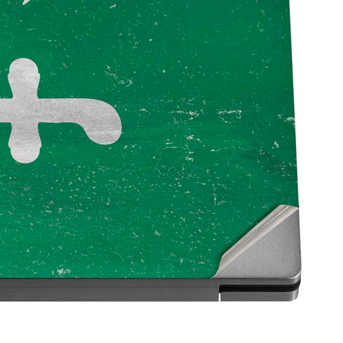 Saudi Arabia Flag Distressed Dell XPS Skin