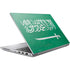 Saudi Arabia Flag Distressed HP ZBook Fury 16 G10 Skin