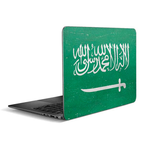Saudi Arabia Flag Distressed Zenbook UX305FA 13.3in Skin