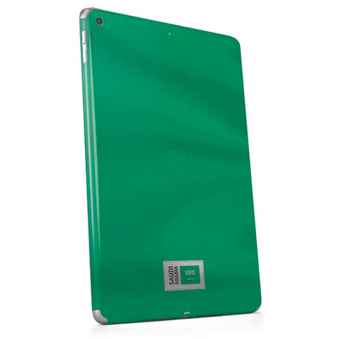 Saudi Arabia Soccer Flag Apple iPad Skin
