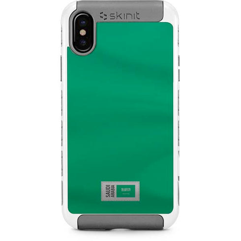 Saudi Arabia Soccer Flag iPhone X/XS Cargo Case