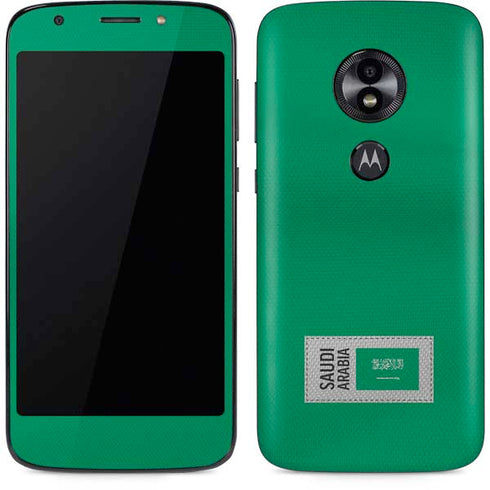Saudi Arabia Soccer Flag Moto E5 Play Skin
