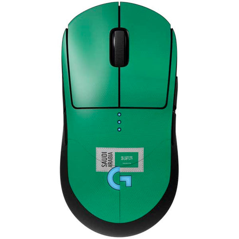 Saudi Arabia Soccer Flag G Pro Wireless Gaming Mouse Skin