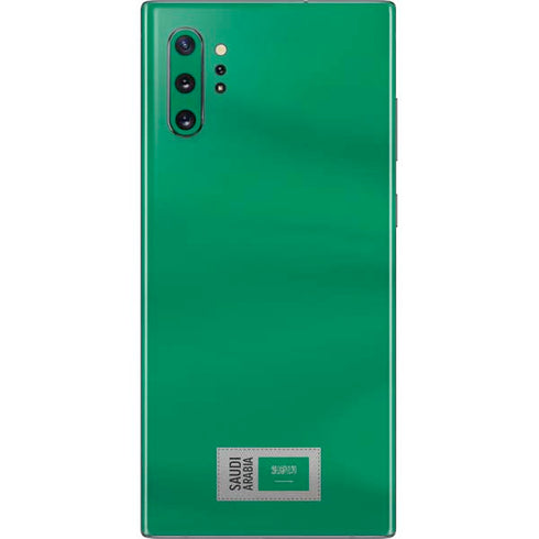 Saudi Arabia Soccer Flag Galaxy Note 10 Plus Skin