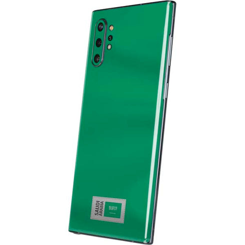 Saudi Arabia Soccer Flag Galaxy Note 10 Plus Skin