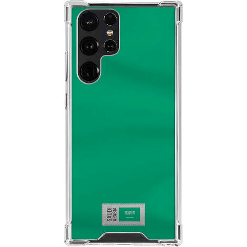 Saudi Arabia Soccer Flag Galaxy S23 Ultra Clear Case