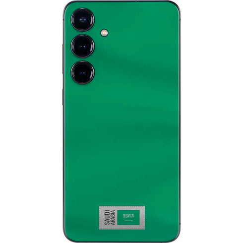 Saudi Arabia Soccer Flag Galaxy S25 Plus Skin