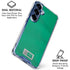 Saudi Arabia Soccer Flag Galaxy S25 Plus Clear Case