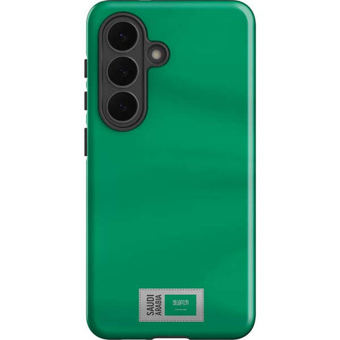 Saudi Arabia Soccer Flag Galaxy S26 Impact Case