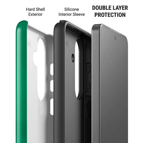 Saudi Arabia Soccer Flag Galaxy S26 Impact Case