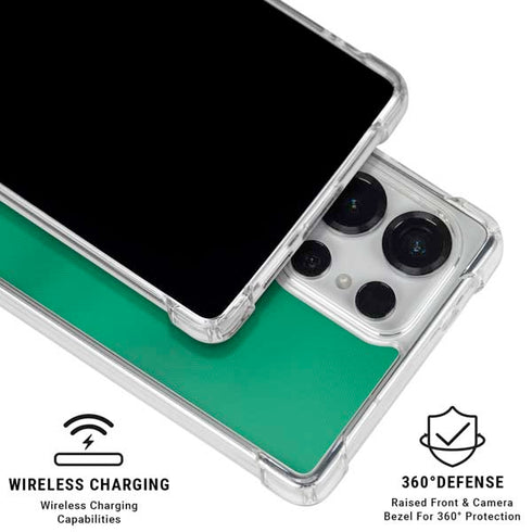 Saudi Arabia Soccer Flag Galaxy S26 Ultra Clear Case