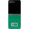 Saudi Arabia Soccer Flag Galaxy Z Flip6 Skin