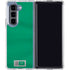 Saudi Arabia Soccer Flag Galaxy Z Fold5 5G Clear Case