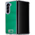 Saudi Arabia Soccer Flag Galaxy Z Fold5 5G Clear Case