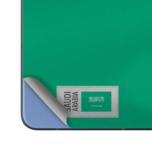 Saudi Arabia Soccer Flag Galaxy Z Fold5 5G Skin