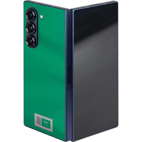 Saudi Arabia Soccer Flag Galaxy Z Fold6 Skin