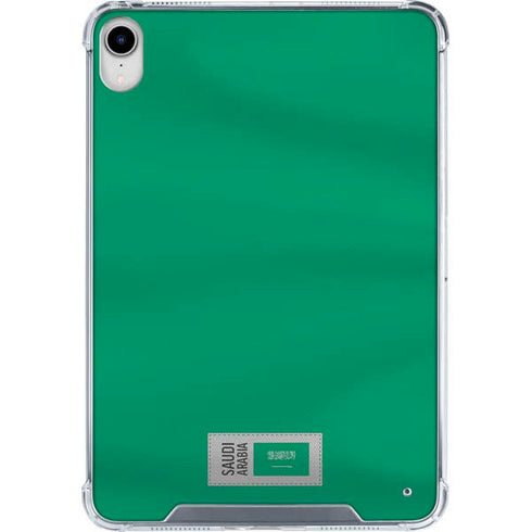 Saudi Arabia Soccer Flag iPad 11th Gen (2025) Clear Case