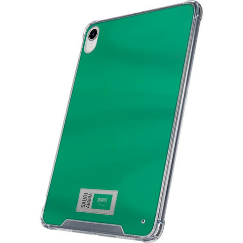 Saudi Arabia Soccer Flag iPad 11th Gen (2025) Clear Case