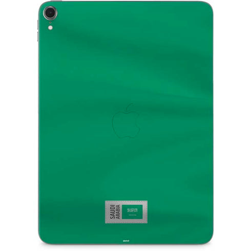 Saudi Arabia Soccer Flag Apple iPad Pro Skin