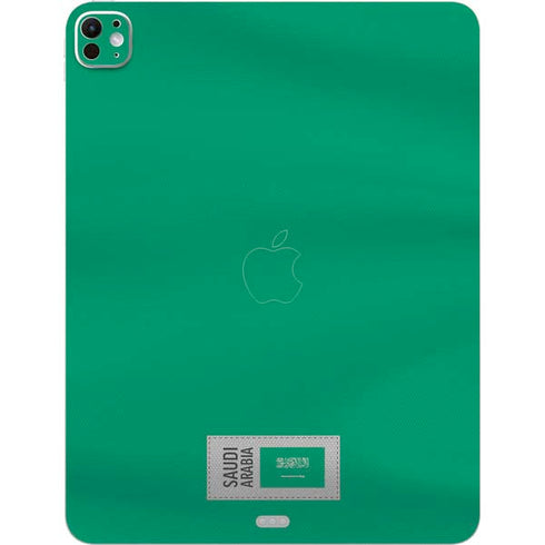 Saudi Arabia Soccer Flag iPad Pro 13in M4 (2024) Skin