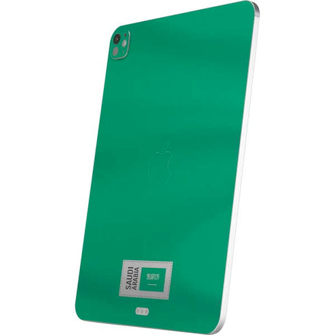 Saudi Arabia Soccer Flag iPad Pro 13in M4 (2024) Skin