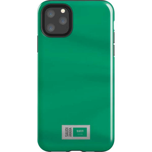 Saudi Arabia Soccer Flag iPhone Cases