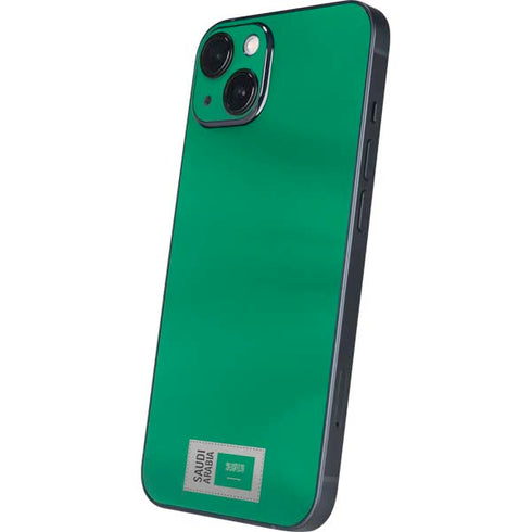 Saudi Arabia Soccer Flag iPhone 15 Skin