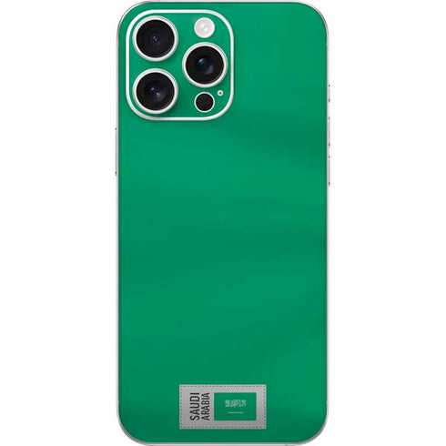 Saudi Arabia Soccer Flag iPhone 16 Pro Max Skin