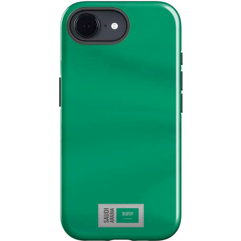 Saudi Arabia Soccer Flag iPhone 16e Impact Case