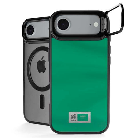 Saudi Arabia Soccer Flag iPhone 17 Air Kickstand Case