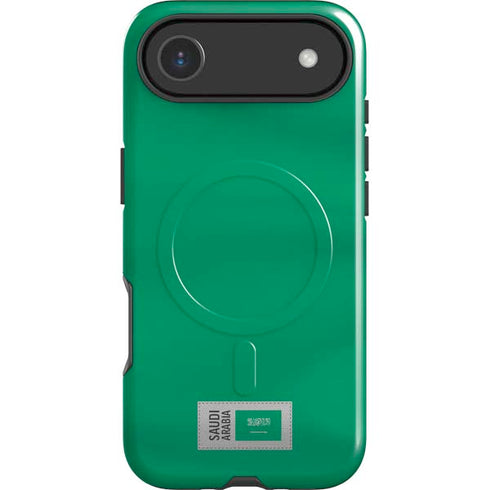 Saudi Arabia Soccer Flag iPhone 17 Air Magsafe Impact Case