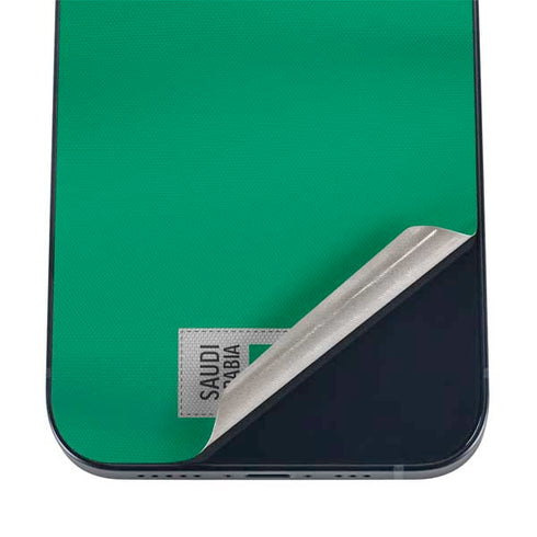 Saudi Arabia Soccer Flag iPhone 17 Pro Skin