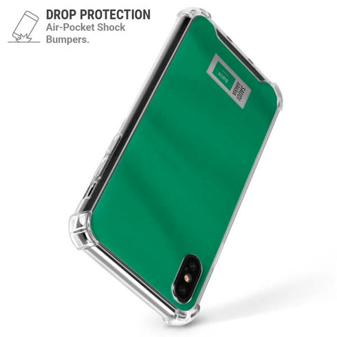 Saudi Arabia Soccer Flag iPhone X/XS Clear Case