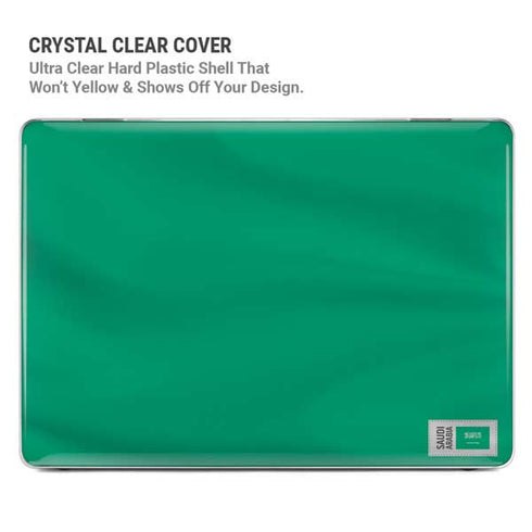 Saudi Arabia Soccer Flag MacBook Pro 14in (2021-24) Case plus Skin