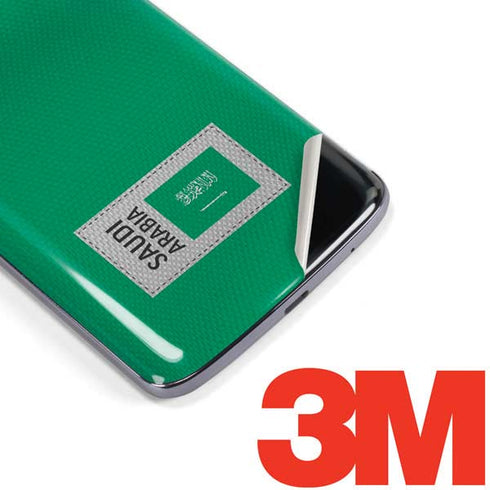 Saudi Arabia Soccer Flag Moto E5 Plus Skin