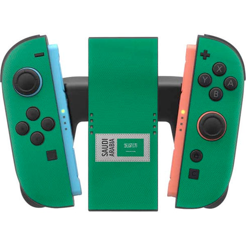 Saudi Arabia Soccer Flag Nintendo Switch 2 (2025) Joy-Con Controller Skin