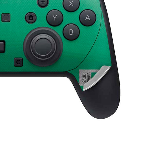 Saudi Arabia Soccer Flag Nintendo Switch 2 (2025) Pro Controller Skin