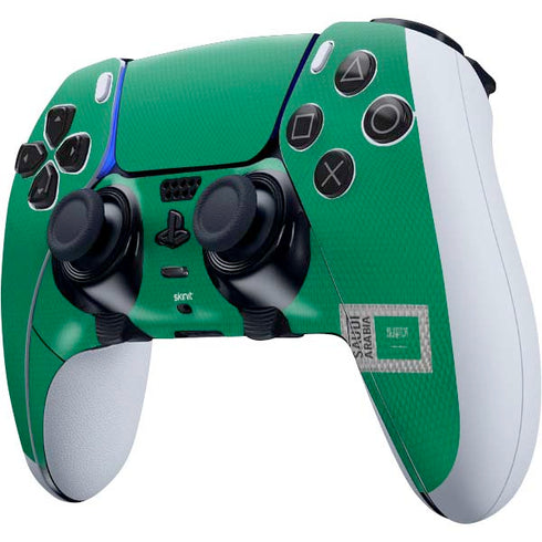 Saudi Arabia Soccer Flag PS5 DualSense Edge Pro Controller Skin