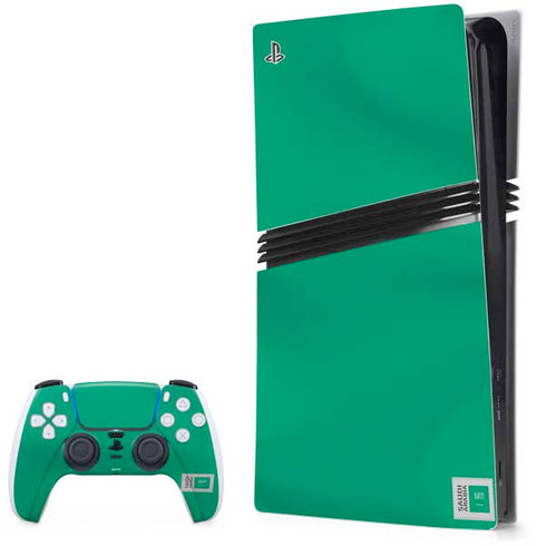 Saudi Arabia Soccer Flag PS5 Pro Bundle Skin
