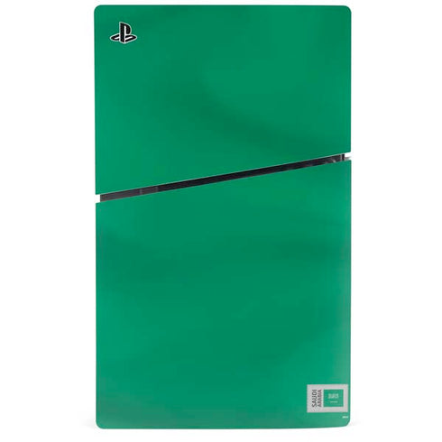 Saudi Arabia Soccer Flag PS5 Slim Digital Edition Console Skin