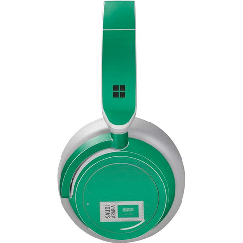 Saudi Arabia Soccer Flag Surface Headphones Skin