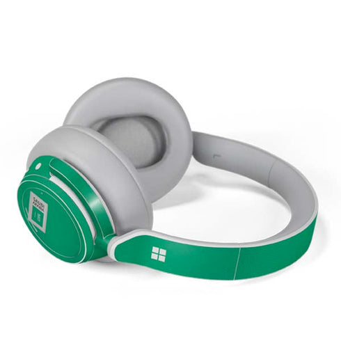 Saudi Arabia Soccer Flag Surface Headphones Skin