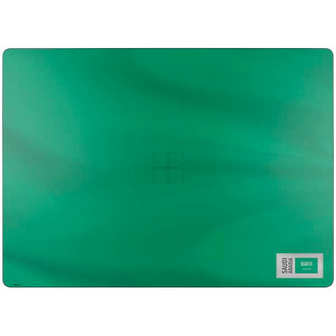 Saudi Arabia Soccer Flag Surface Laptop 7 13.8in Skin