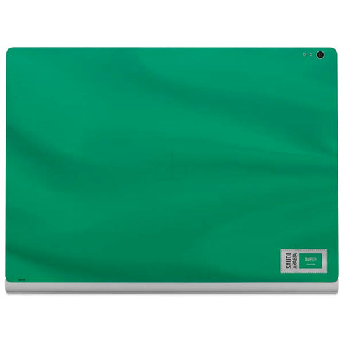 Saudi Arabia Soccer Flag Surface Book 2 13.5in Skin