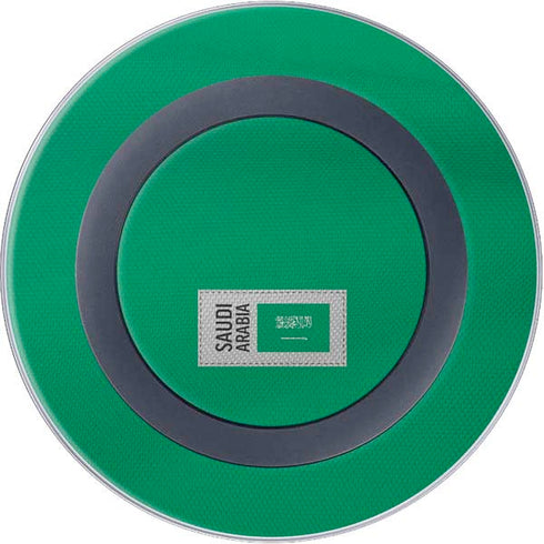 Saudi Arabia Soccer Flag Wireless Charger Skin